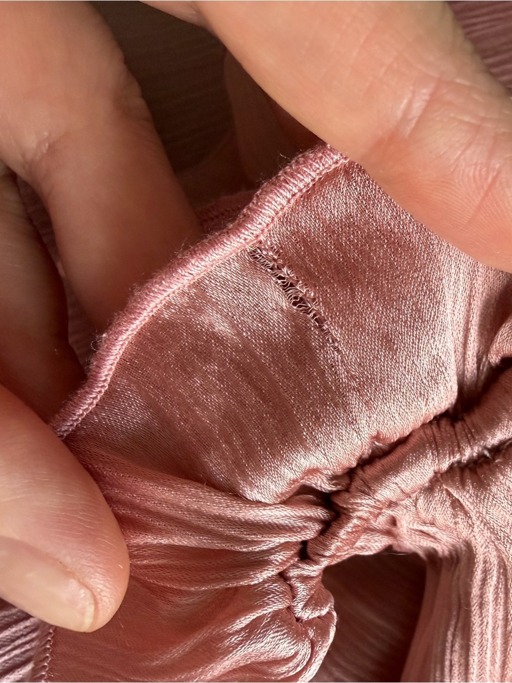 Ulla Johnson Ruffled Silk Peplum Blouse - Dusty Rose Size 0 - Picture 8 of 16